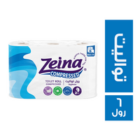 زينه رول تواليت مضغوط - 6 رول