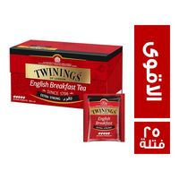 تويننجز شاي الافطار الانجليزي الاقوى - 25 فتلة