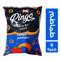فوكس رينجو سناكس طعم طماطم - 5 ج