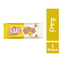 حلواني العبد باكو بسكويت بالزبدة - 4 قطعة