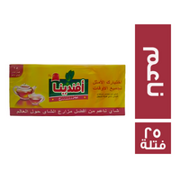 افندينا شاي اسود ناعم - 25 فتلة
