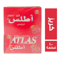 اطلس دروبس منتول بطعم الكريز - 100 قطعة