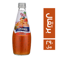 كوكو رويال مشروب بذور الريحان بنكهة البرتقال - 290 مل