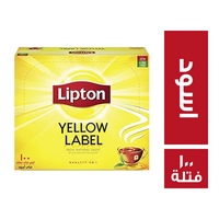 ليبتون شاى اسود - 100 فتلة