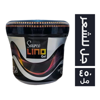 سورس لينو جل للشعر اسود - 450 مل