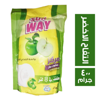 صن واي صابون سائل برائحة التفاح الاخضر - 400 جم