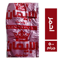 الايمان اكياس بلاستيك مقاس 24 لون احمر - 500 جم