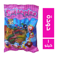 دولسي بلس جيلي اسباني دودة الوان شفاف - 1 كجم