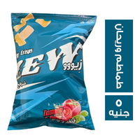 زيووو سناكس بطعم طماطم وريحان - 5 ج