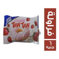 تاوتاو دونتس كيك بطعم الفراولة - 6 ج