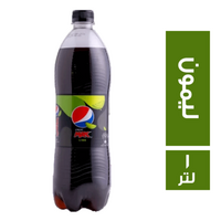 بيبسي مشروب غازي ماكس بطعم الليمون - 1 لتر