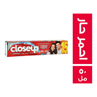 كلوس اب معجون اسنان الانتعاش الثلاثي احمر حار خصم 15% - 50 مل