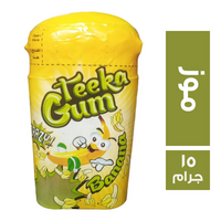 تيكا لبان بطعم الموز - 15 جم