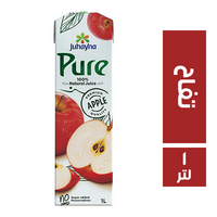 جهينه عصير بيور طبيعي تفاح - 1 لتر