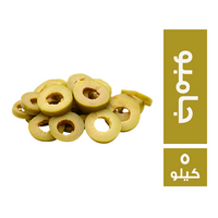 زيتون اخضر شرائح جامبو - 5 كجم