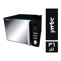 تورنيدو ميكروويف شواية 1000 وات اسود - 36 لتر