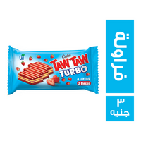 تاوتاو تربو كيك بطعم الفراولة - 3 ج