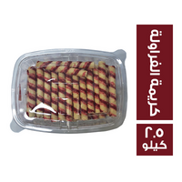اصابع ويفر محشو بكريمة الفراولة - 2.5 كجم