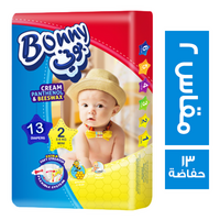 بوني حفاضات اطفال مقاس 2 - 13 حفاضة