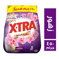 اكسترا مسحوق غسيل اوتوماتيك بعطر الزهور - 450 جم
