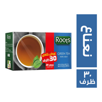 رووتس شاى اخضر بالنعناع - 30 ظرف