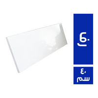 رف 1 متر سمك 0.5 عرض 40 سم + 2 كابولي + مسترة