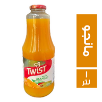 تويست عصير مانجو زجاج - 1 لتر