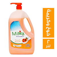ميلفا شاور جل برائحة الخوخ والكريمة - 2 لتر