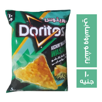 دوريتوس رقائق ذرة بطعم خبطة ناتشو وواسابي - 10 ج