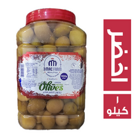 مزرعة ثري ماك زيتون اخضر - 1 كجم