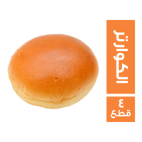 خبز كيزر الكوارتر - 4 قطع