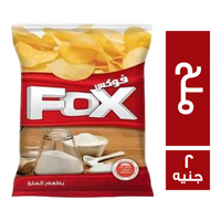 فوكس بطاطس بطعم الملح - 2 ج