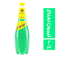 شويبس مشروب غازي ليمون نعناع - 2 لتر