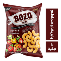 بوزو بافس عائلي مقرمشات بطعم البابريكا والطماطم - 10 ج