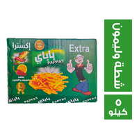 باباي اكسترا سناكس بطعم الشطة والليمون - 5 كجم