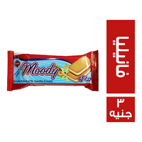 موودي بسكويت محشو بكريمة فانيليا - 3 ج