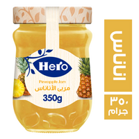 هيرو مربى الاناناس - 350 جم