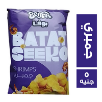 بوفا بطاطسيكو سناكس بطعم الجمبري - 5 ج