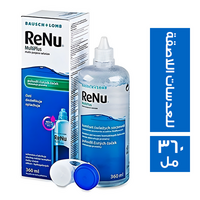 رنيو محلول للعدسات اللاصقة + علبة للعدسات - 360 مل