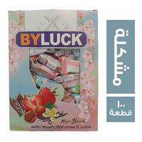 باي لاك بسكويت ويفر اطعم مشكلة - 100 قطعة
