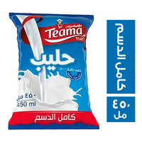 طعمة حليب كامل الدسم - 450 مل