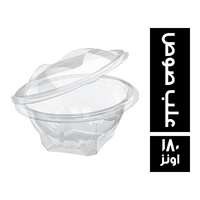 علب صوص مدورة - 180 اونز