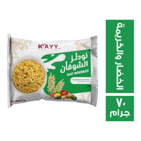 كاي نودلز الشوفان بطعم الخضار والكريمة - 70 جم