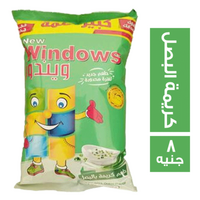 ويندوز سناكس بطعم كريمة البصل - 8 ج