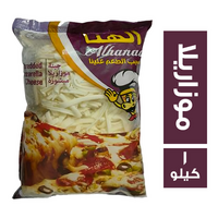 الهنا جبنة موزاريلا مبشورة - 1 كجم