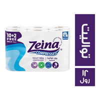 زينه رول تواليت مضغوط - 12 رول