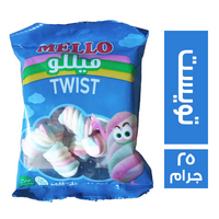 ميللو مارشميلو تويست - 25 جم