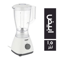 تاتش الزينوكي خلاط كهربائي للطعام 400 وات انسباير ابيض + 2 مطحنة - 1.5 لتر