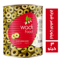 وادي فود زيتون اخضر شرائح - 3 كجم