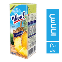 فيفا عصير اناناس - 200 مل